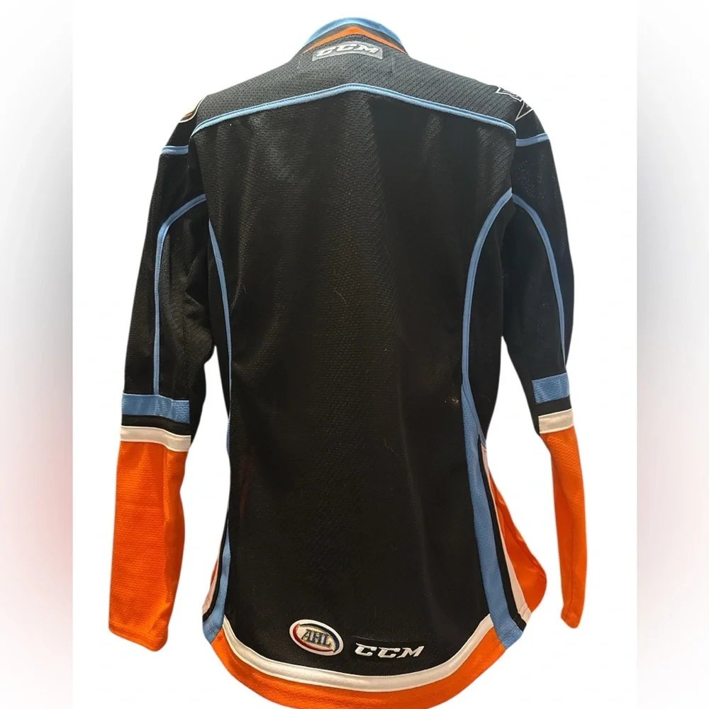 Gulls Hockey Jersey with Blue and Orange Accents - Picture 2 of 4